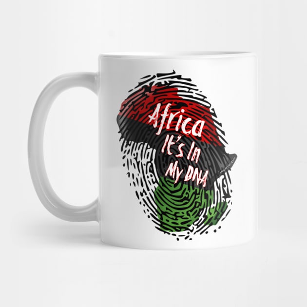 Africa It’s In My DNA by Afroditees